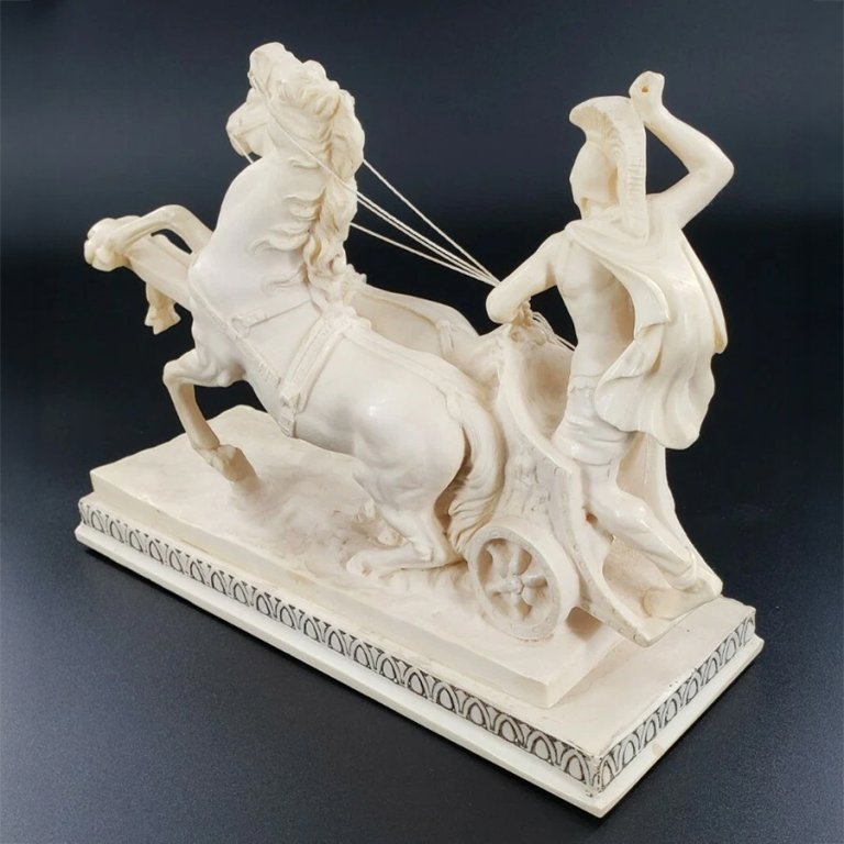 Santini Roman Chariot Sculpture - Arturban Statue