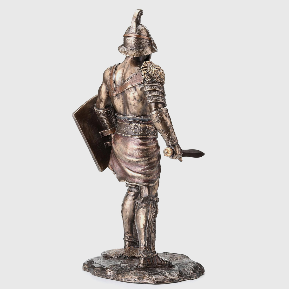 ancient Gladiator Bronze Sculpture