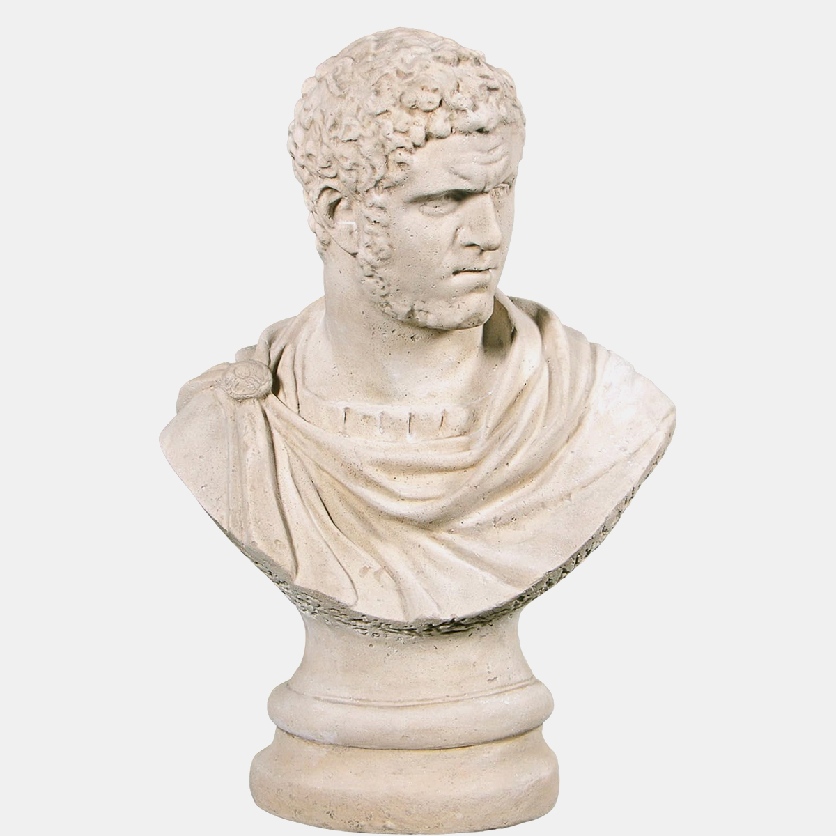 ancient-style marble emperor Caracalla bust
