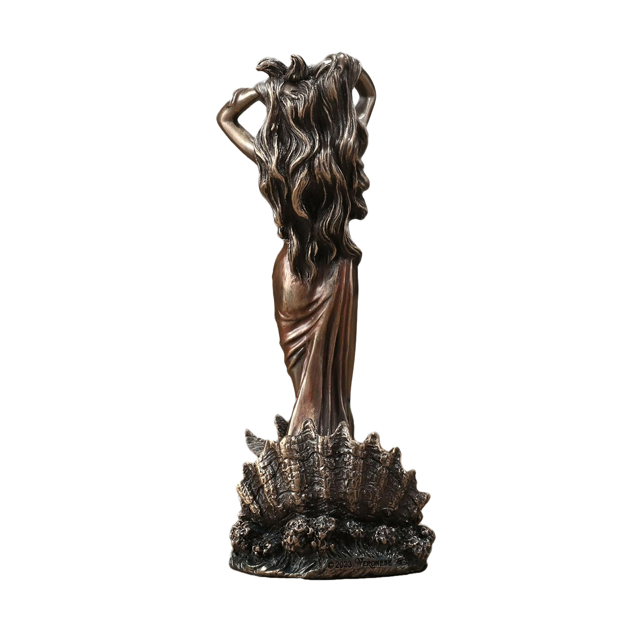 bronze Birth of Aphrodite Sculpture back view
