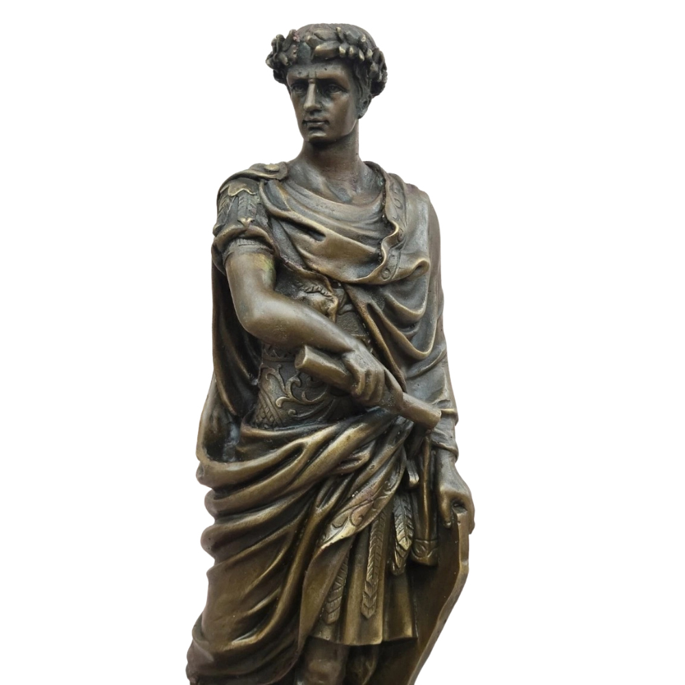 bronze Gaius Julius Caesar Statue