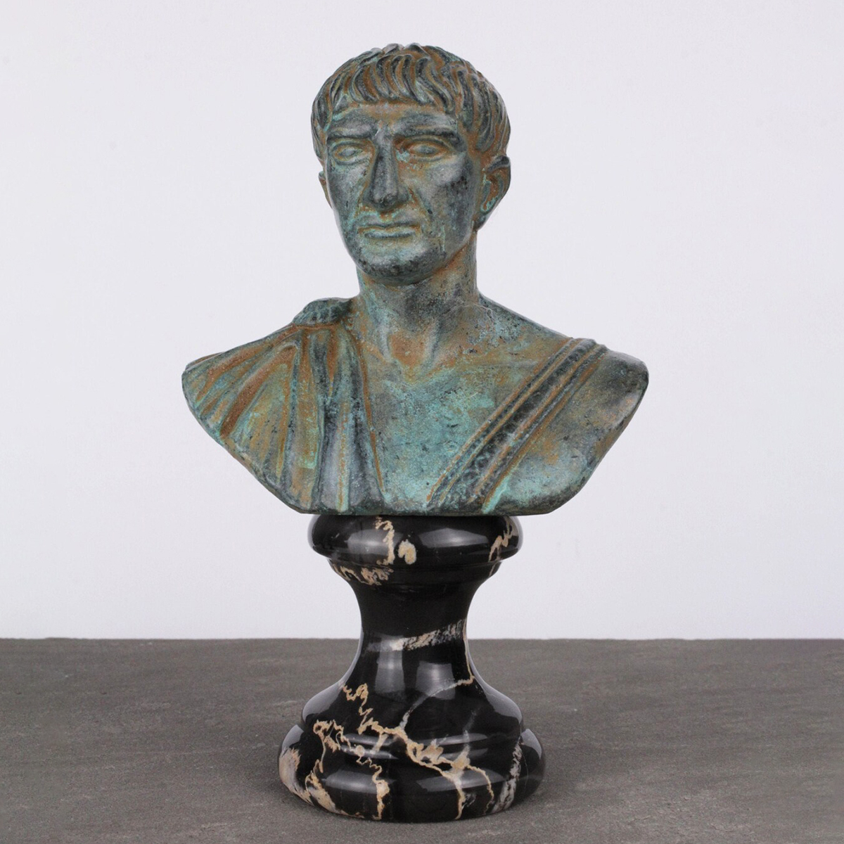 bronze Trajan Sculpture bust
