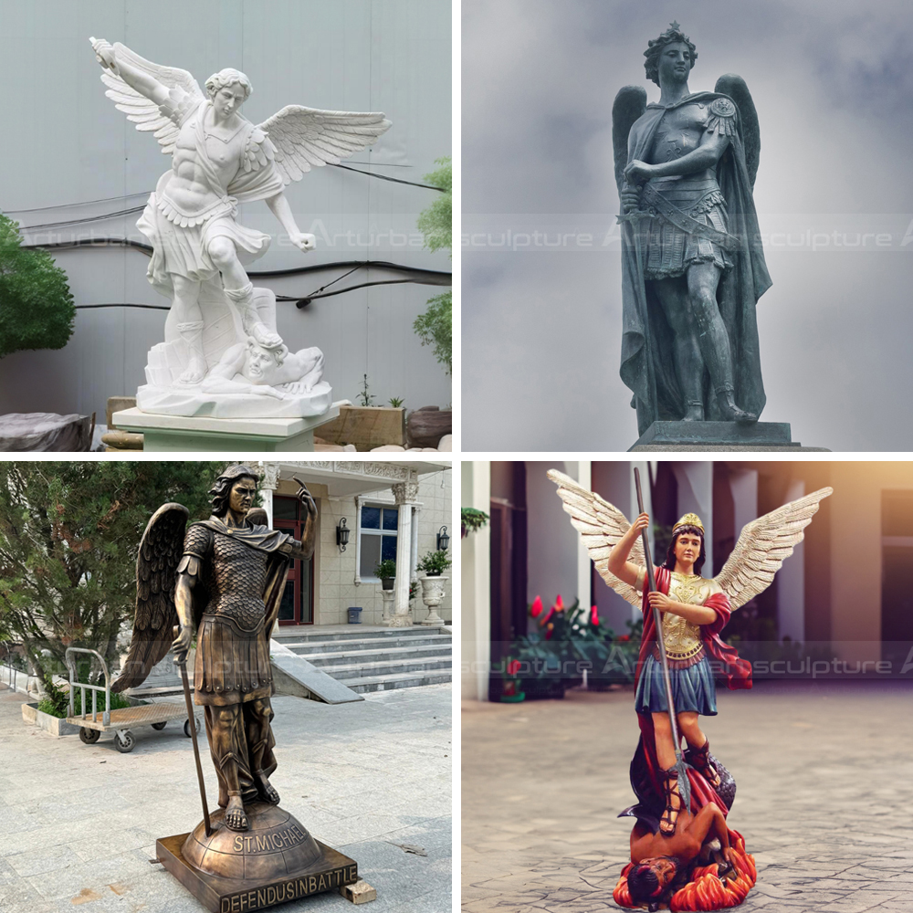 large-st-michael-statue-for-sale-outdoors