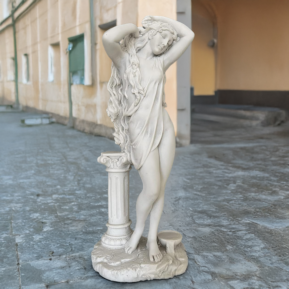 marble Roman Aphrodite Statue outdoor
