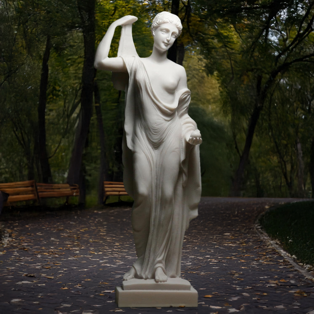 outdoor marble Aphrodite Garden Statue display