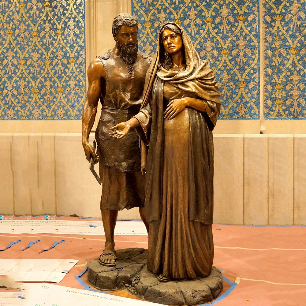 11-Mary-and-Joseph church statues