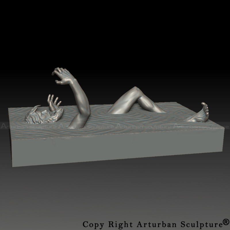 3-The Awakening Sculpture digital prototype layout