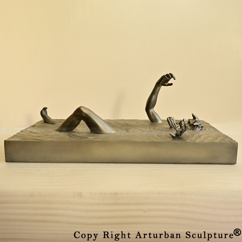 4.1 side view of the awakening sctaue