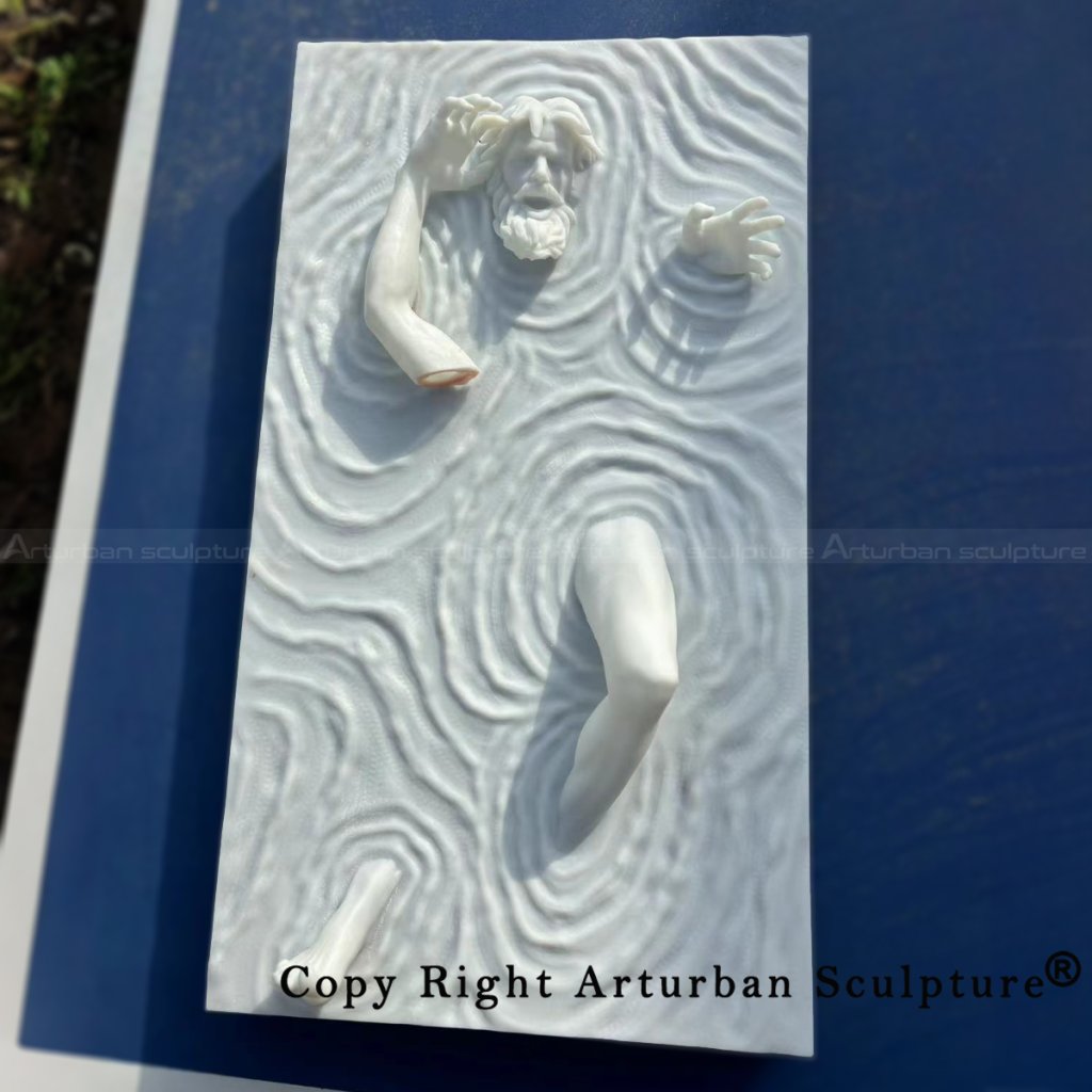 4.2 printing resin mold of The Awakening Sculpture