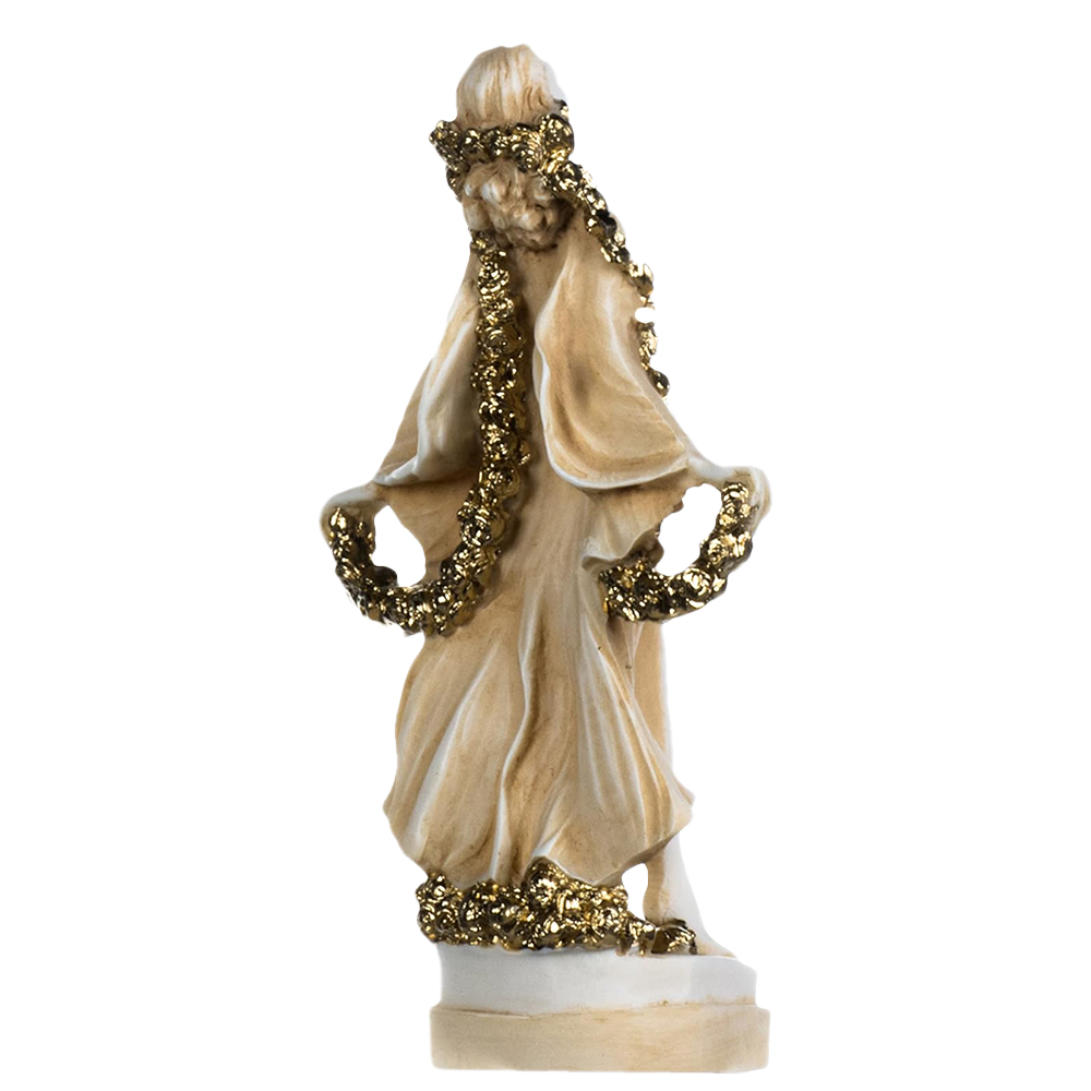 Back View Flora Goddess of Flowers statue