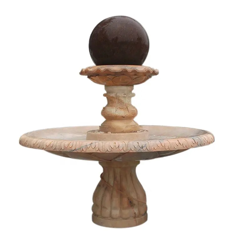Classical 2 Tier Outdoor Fountain marble