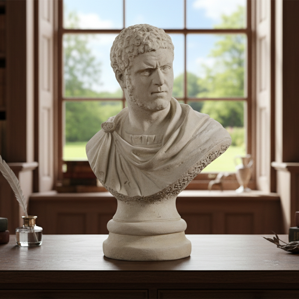 Emperor Caracalla Bust marble front