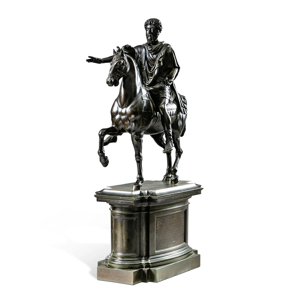 Equestrian Statue of Marcus bronze