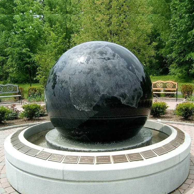 Floating Sphere Water Rolling Ball Fountain outdoor