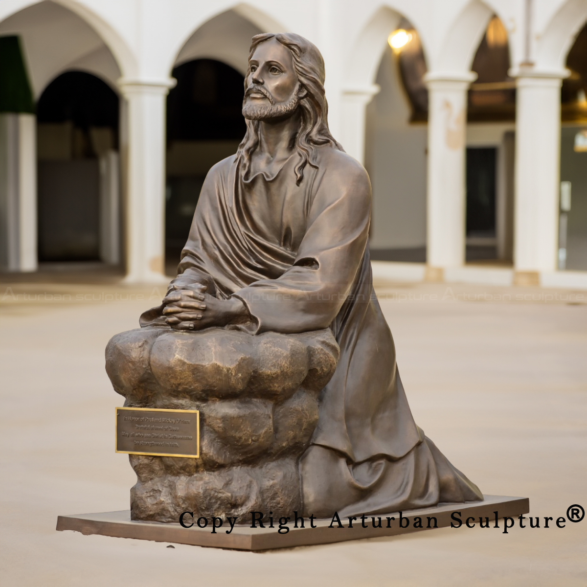 Garden of Gethsemane Statue bronze crafting