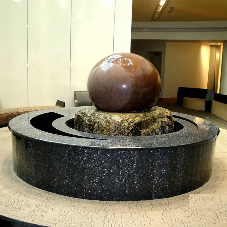 Indoor Floating Sphere Water Rolling Ball Fountain