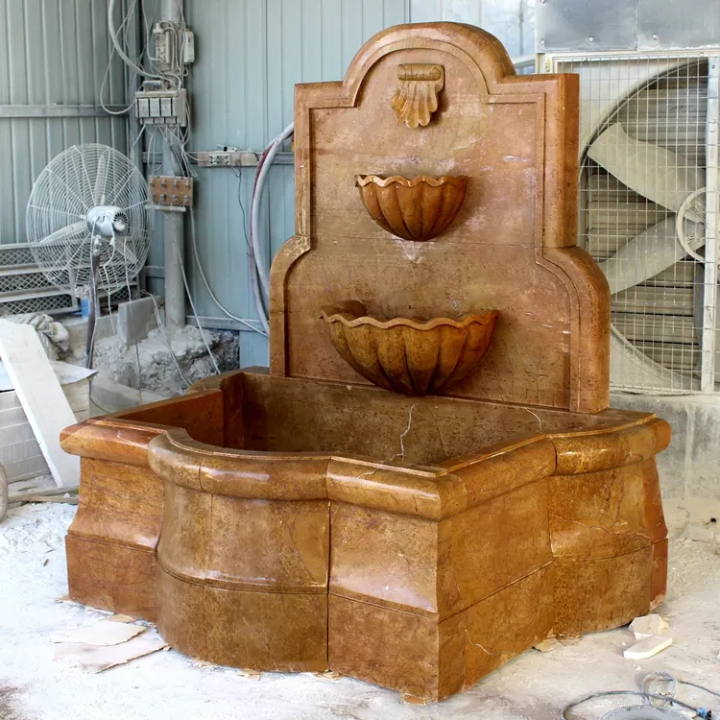 Italian Wall Fountains Outdoor marble stone