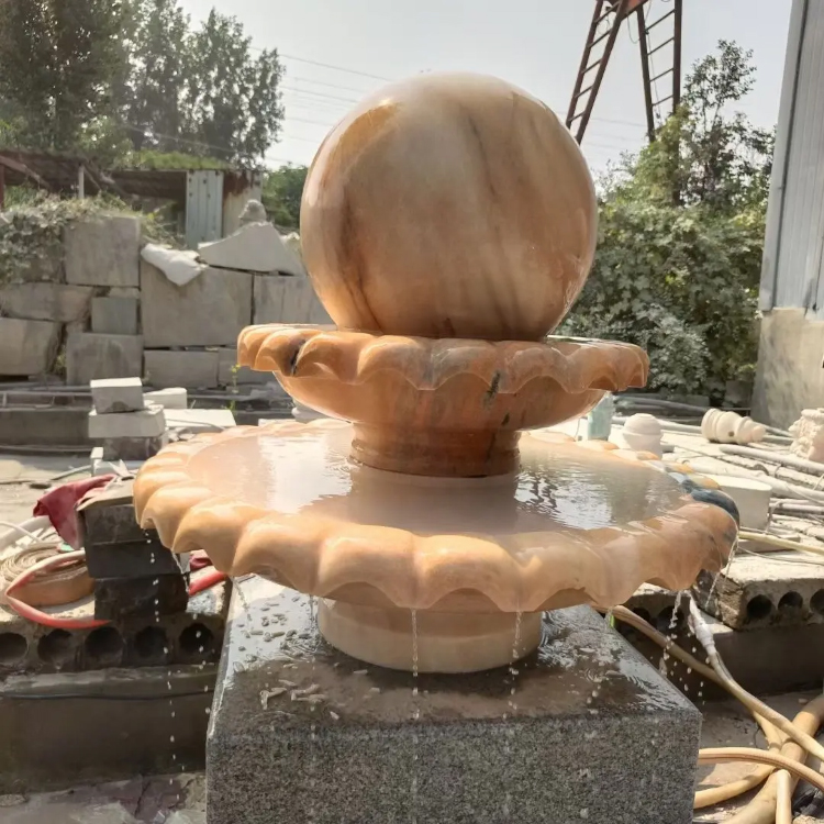 Marble Rolling Ball Water Feature outdoor