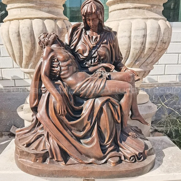 Mary Holding Dead Jesus Sculpture