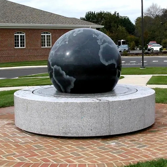 Modern Rotating Ball Water Fountain design