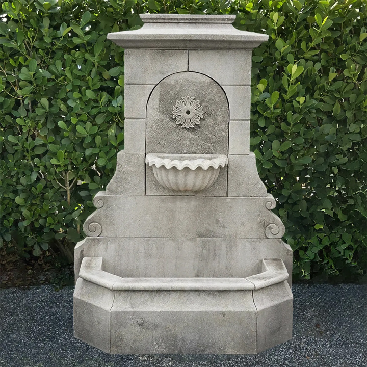 Outdoor Tuscan Wall Fountain Garden Style