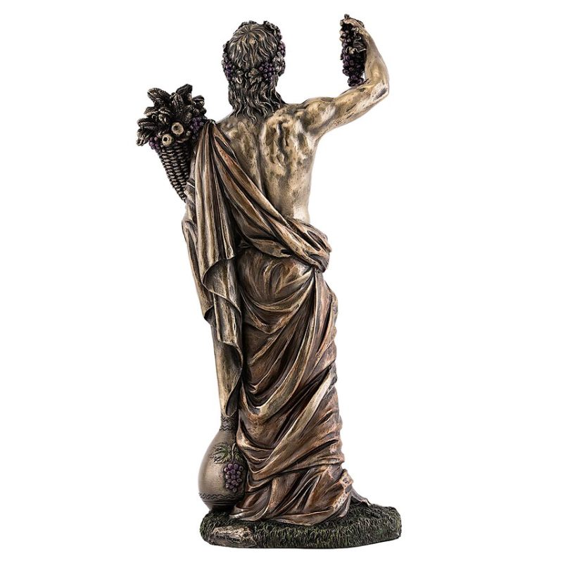 Rear view bronze Bacchus Statue for Sale