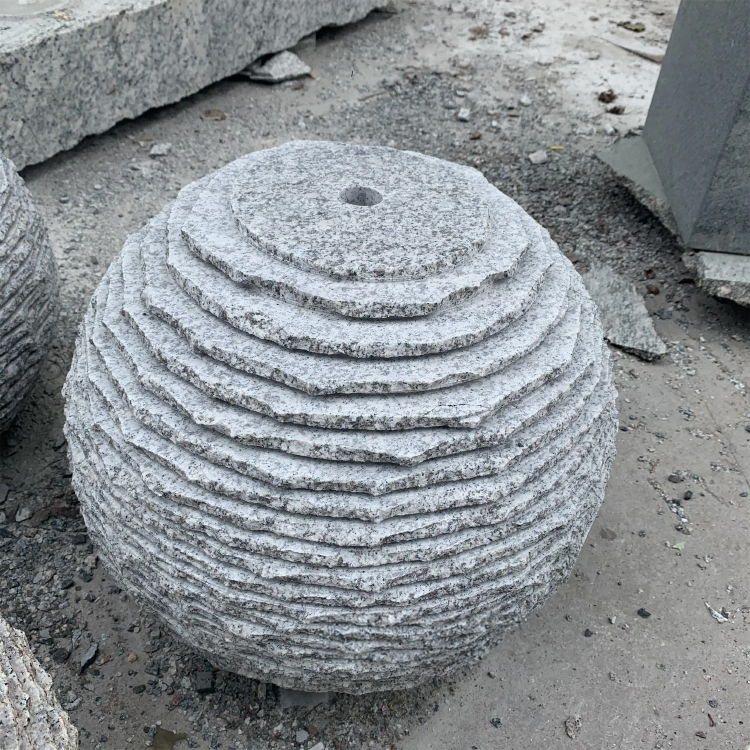 Slate Globe Water Feature carved sphere
