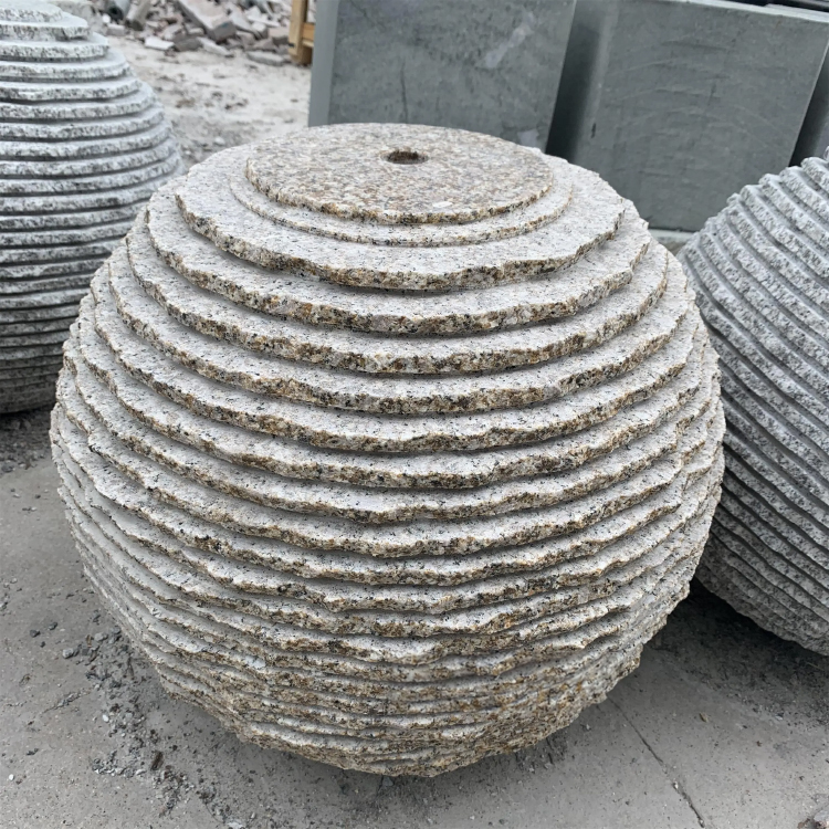 Slate Globe Water Feature outdoor design