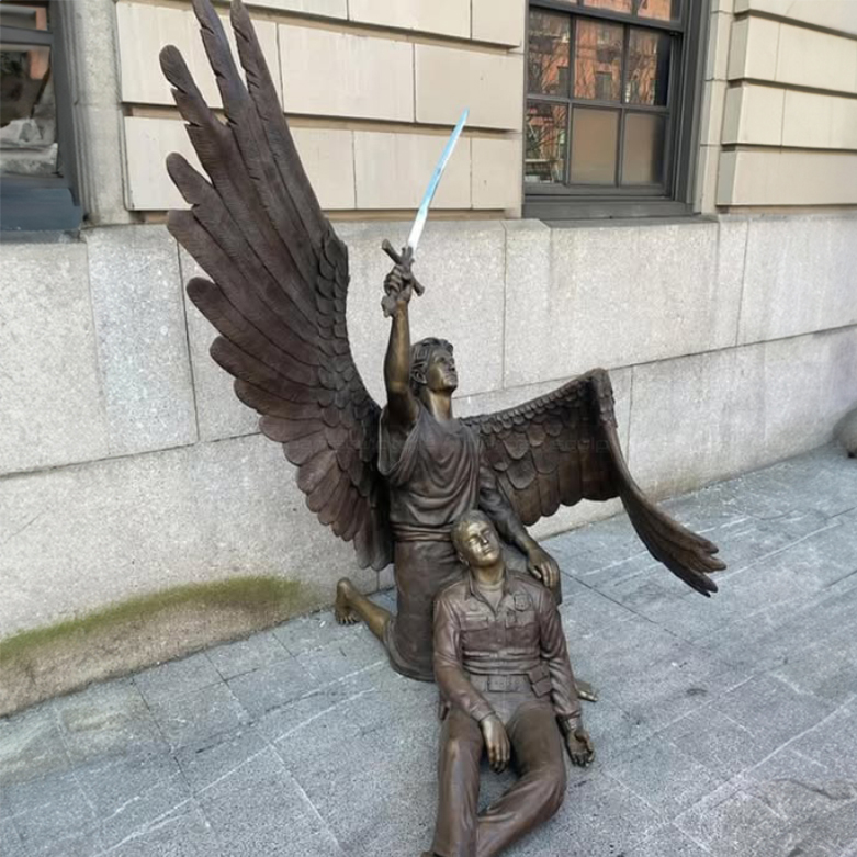 St Michael Police Statue