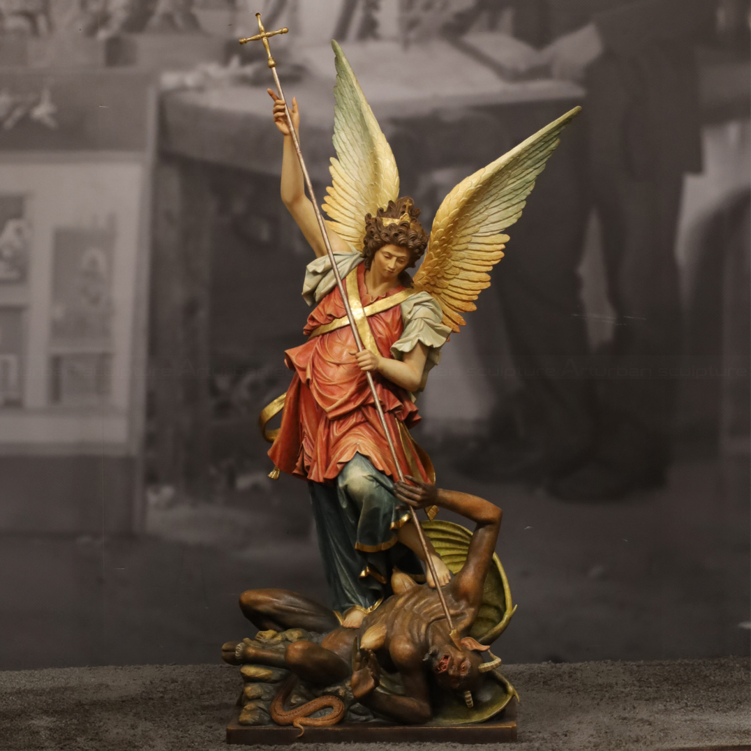 St Michael the Archangel Slaying Satan