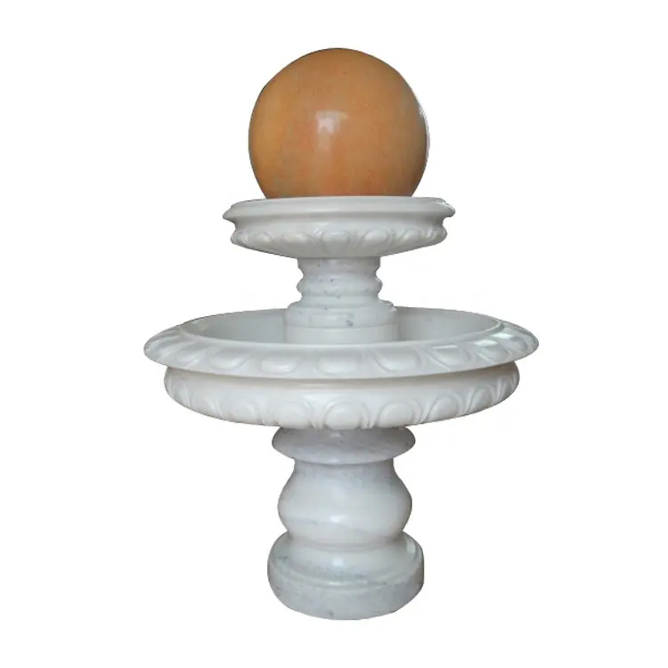 Stone marble 2 Tier Outdoor Fountain feature