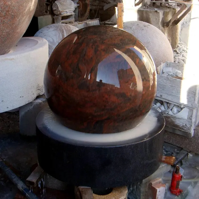 Water Fountain with Rolling Ball stone