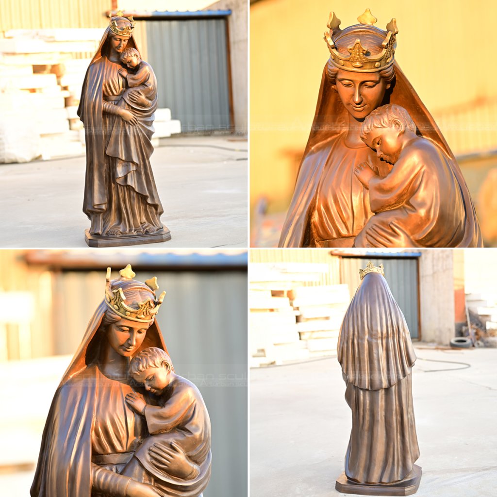 madonna-and-child-church-statues
