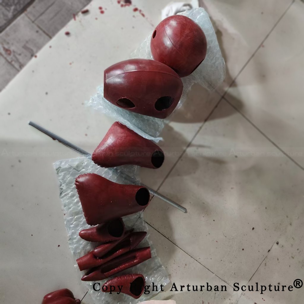 3 Balloon Rabbit Wax Model Stage