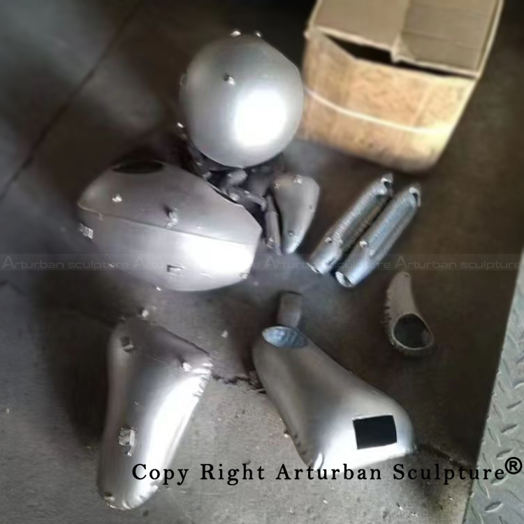 3 Jeff Koons Balloon Bunny casting components