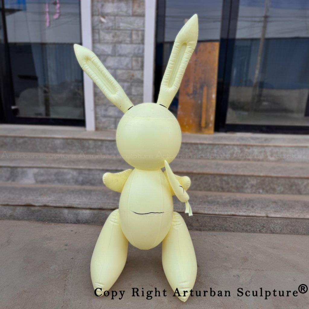 3 jeff koons Balloon Bunny sculpture 3D Printing Resin Model