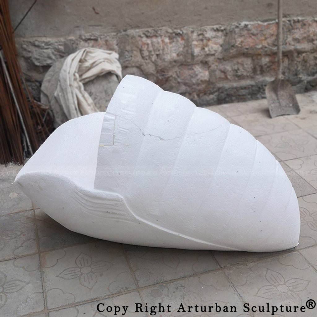 Butterfly statue cocoon foam model
