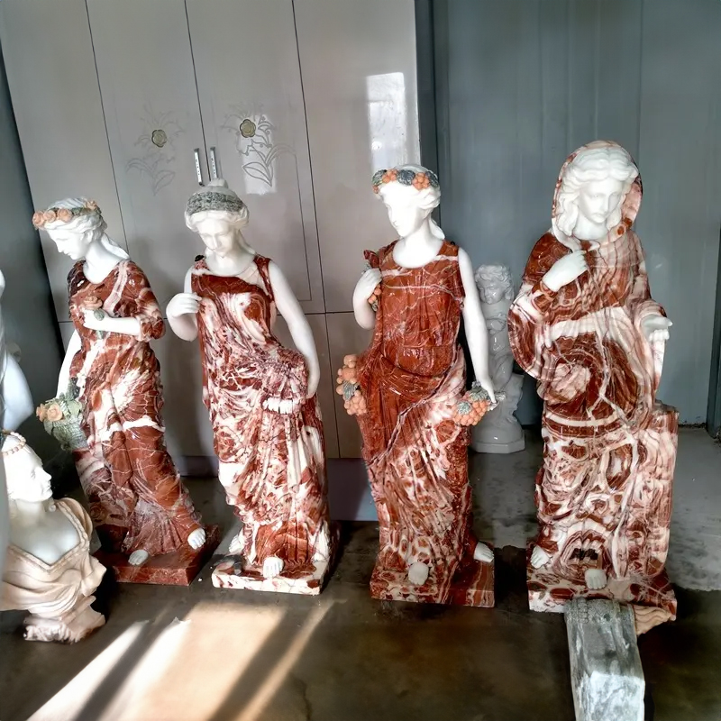 Four Season Statues for Sale garden marble