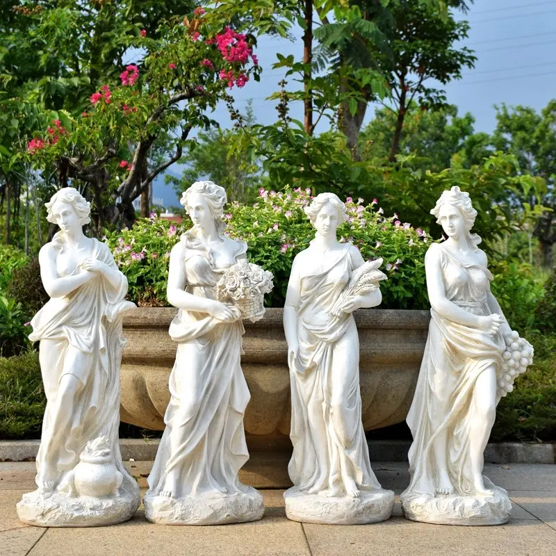 Graceful the Four Seasons Sculpture display