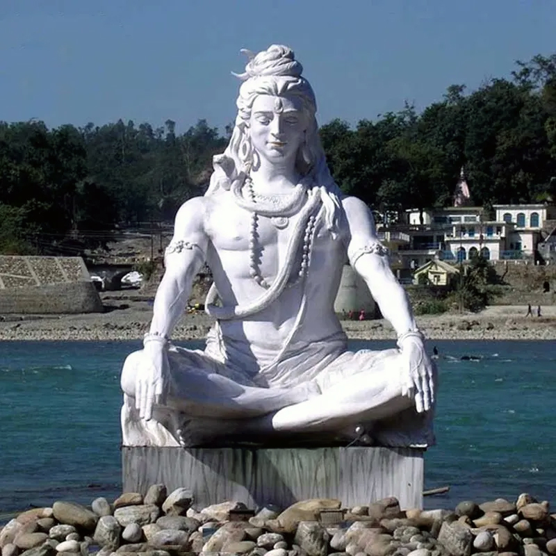 Large Mahayogi Shiva Statue yoga pose