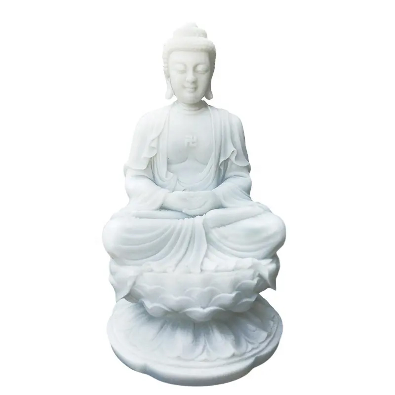 Large Seated Buddha Sculpture meditation