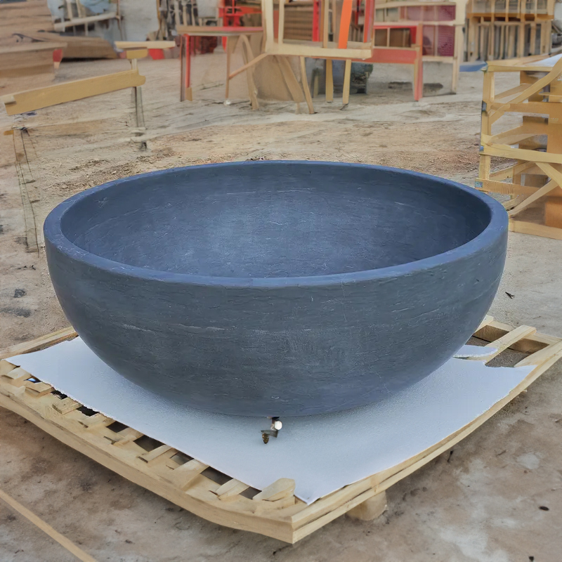 Luxurious Round Marble Bathtub with modern design