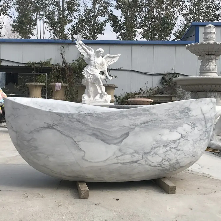 Luxury Modern Marble Bathtub Design