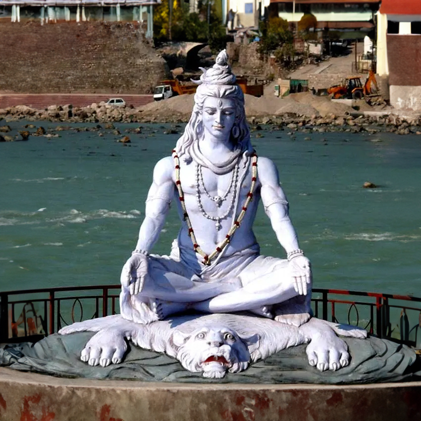 Large Mahayogi Shiva Statue yoga pose