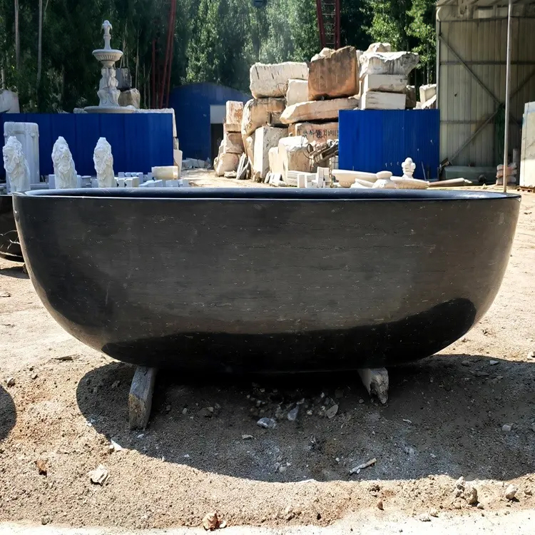 Modern Oval Marble Bathtub for Sale