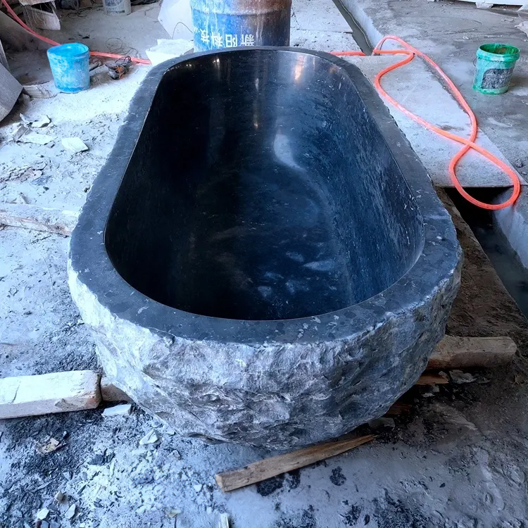 Natural Stone Freestanding Bath Sale raw finish