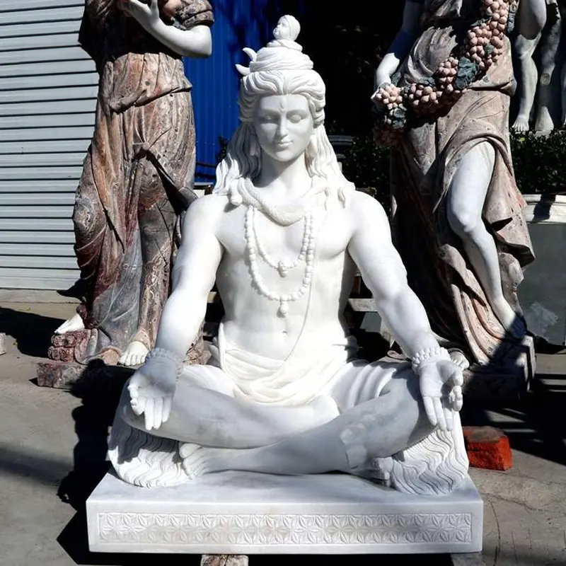 Outdoor Mahayogi Shiva Statue seated sculpture
