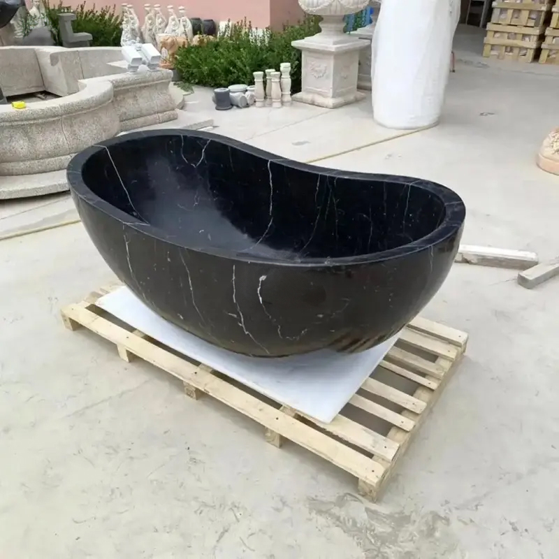 Oval Marble Stone Bathtub