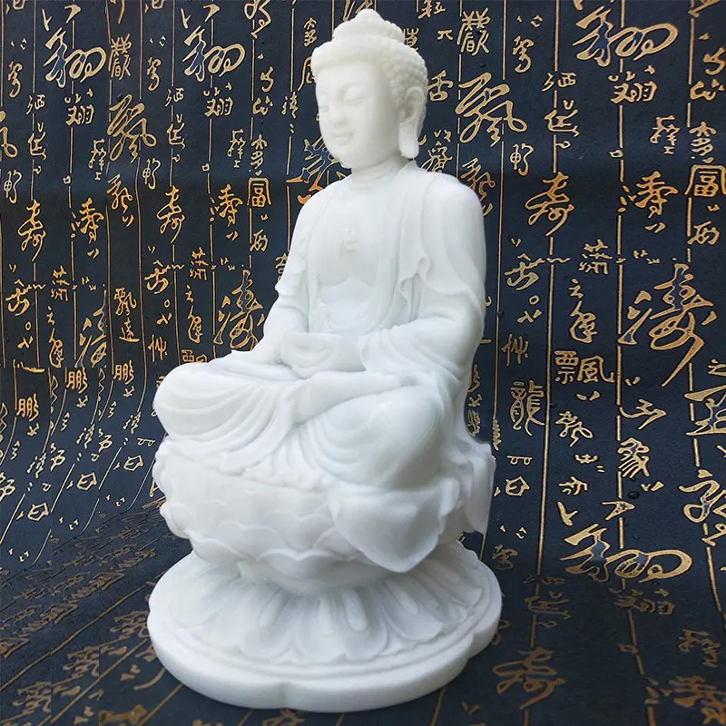 Statue of Seated Buddha lotus base