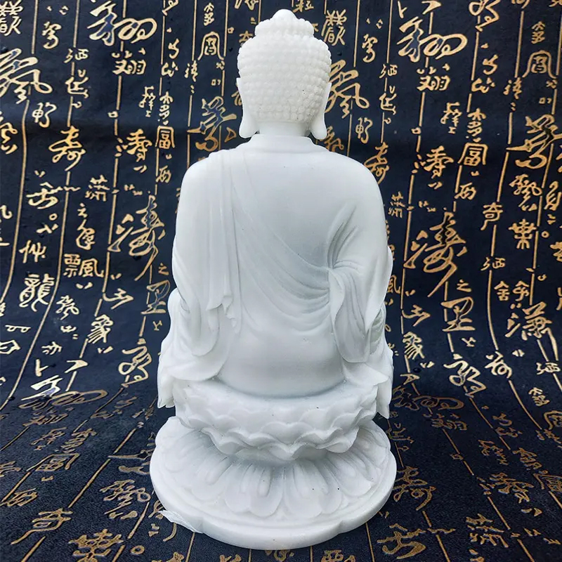 Statue of Seated Buddha rear view